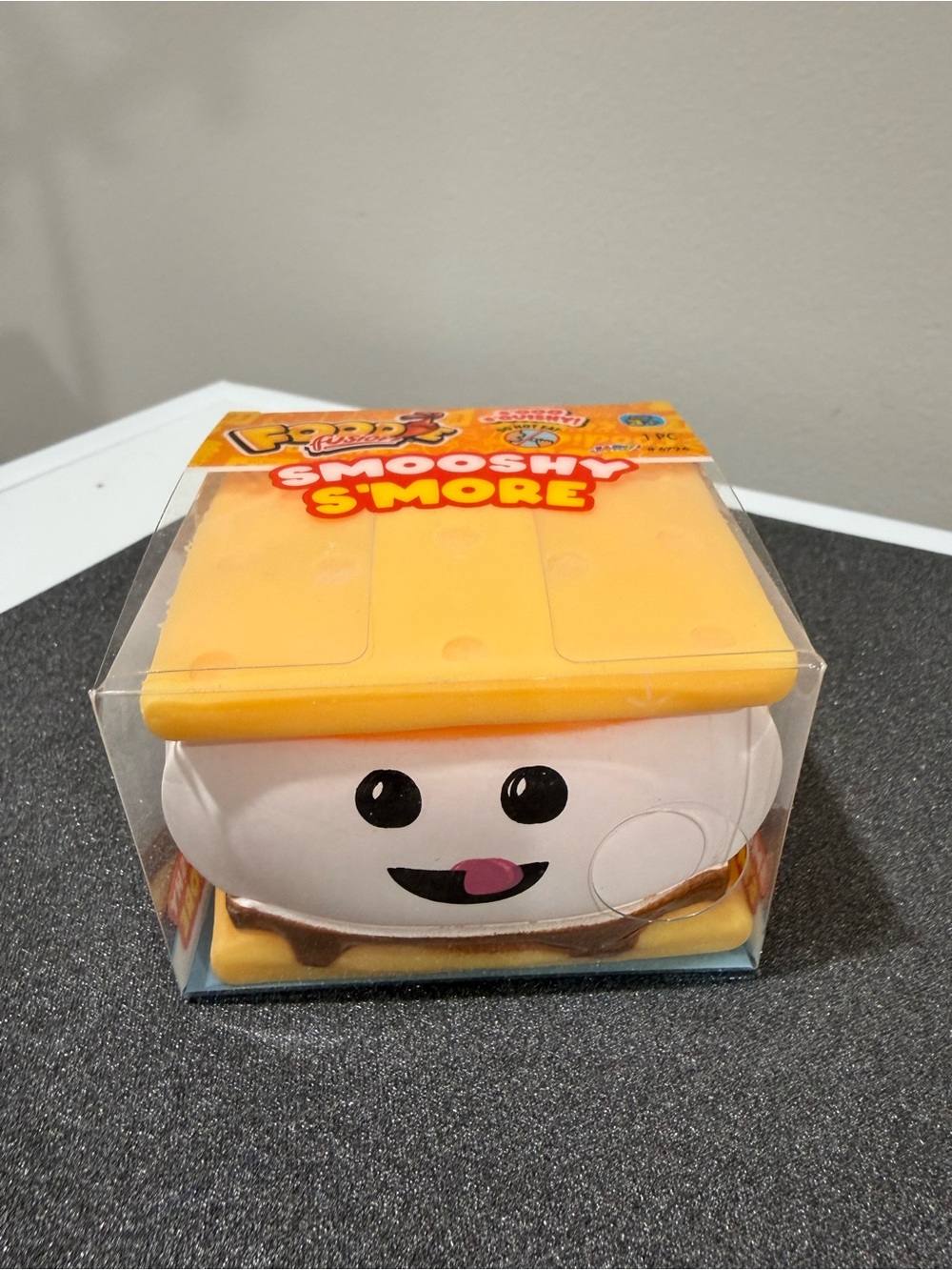 Yellow s’mores Squishy Kids Toy